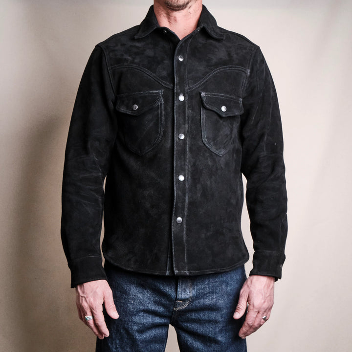 Freenote Cloth Packard Goatskin - Black