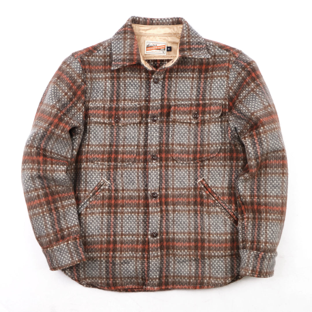 Freenote Cloth Mendon Hexagon Dobby Wool Plaid