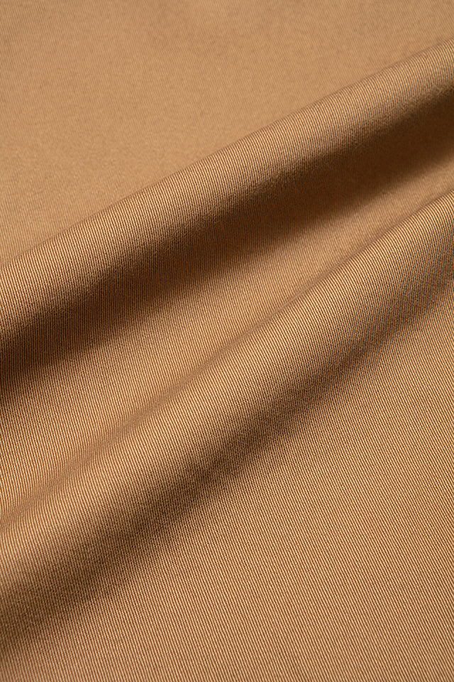 Pure Blue Japan Dry Touch Chino Trousers/Wide Straight [1192-DCA] - Dark Camel
