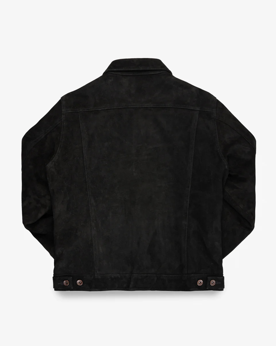 Iron Heart Horsehide Suede Modified Type III Jacket - Black
