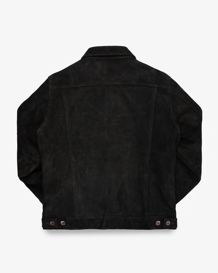 Iron Heart Horsehide Suede Modified Type III Jacket - Black