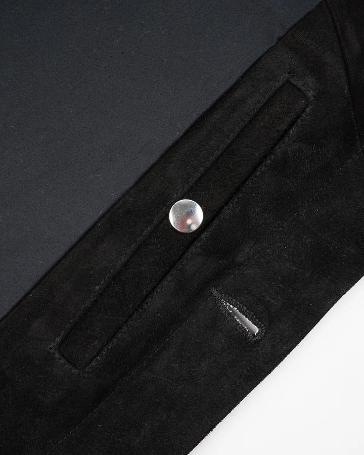 Iron Heart Horsehide Suede Modified Type III Jacket - Black