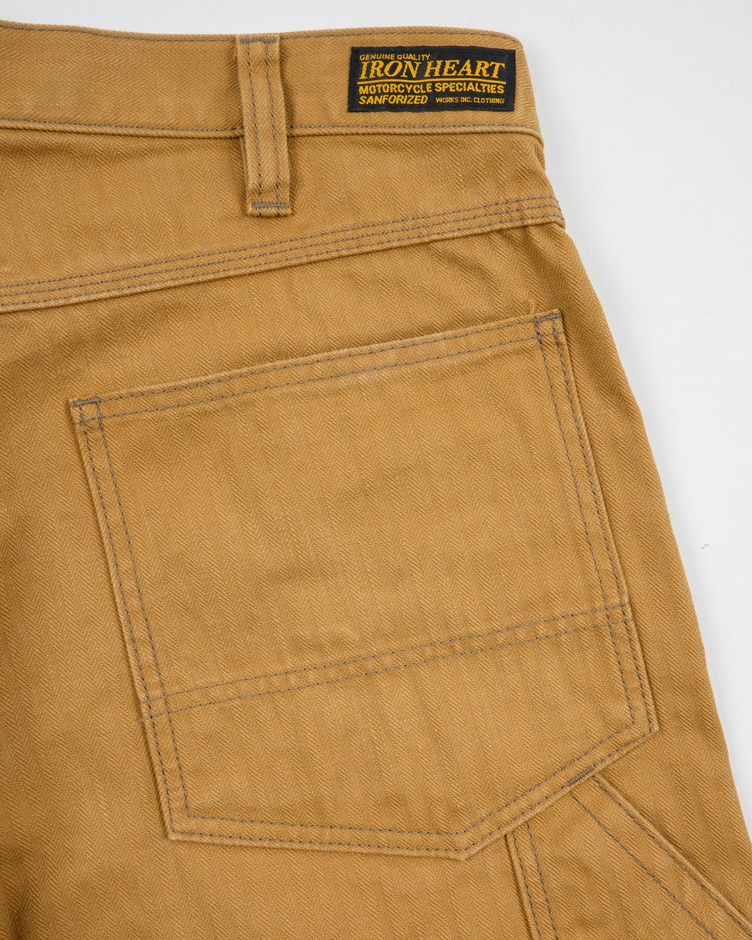 Iron Heart 10oz Herringbone Painter’s Pants - Brown