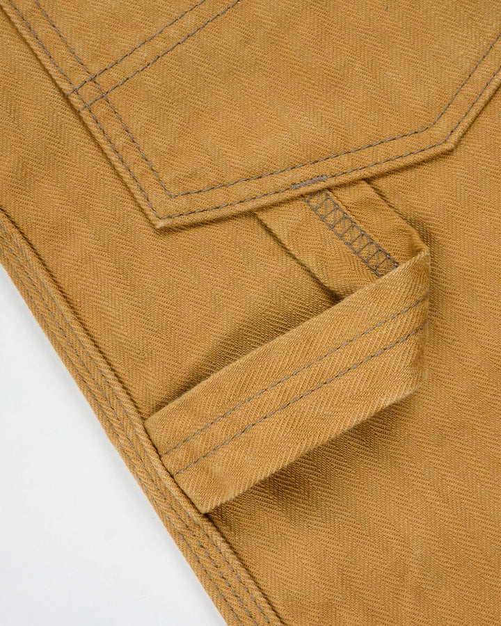 Iron Heart 10oz Herringbone Painter’s Pants - Brown