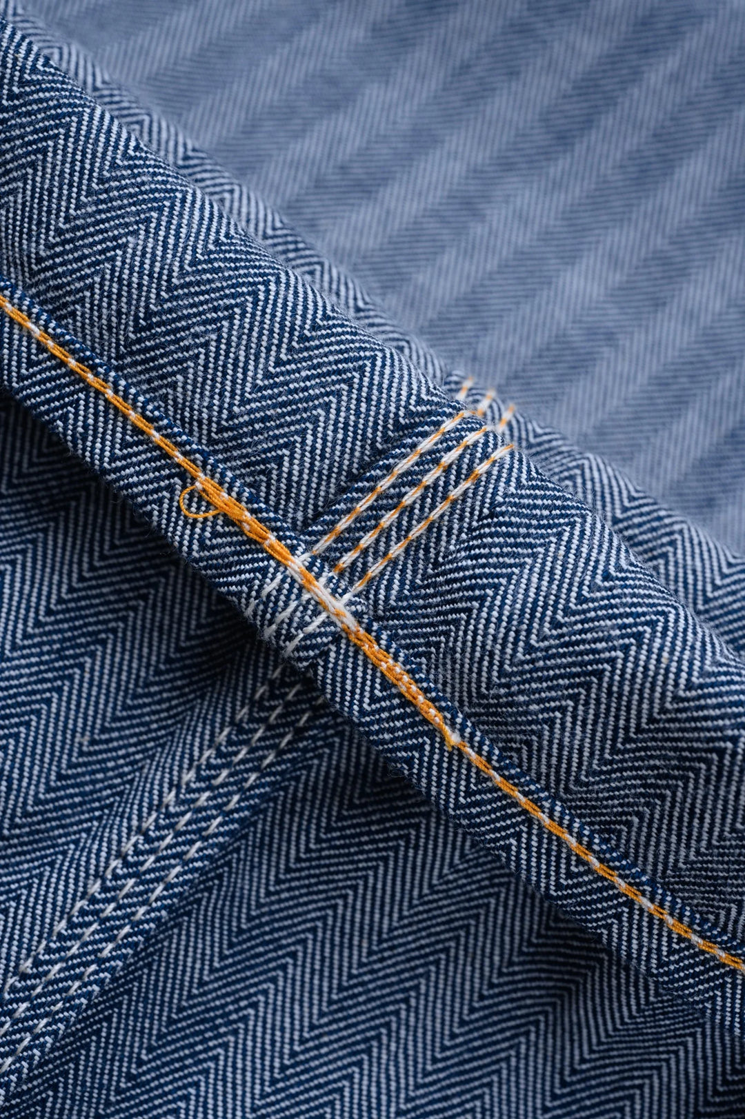 Iron Heart 10.5oz Herringbone Painter’s Pants - Indigo