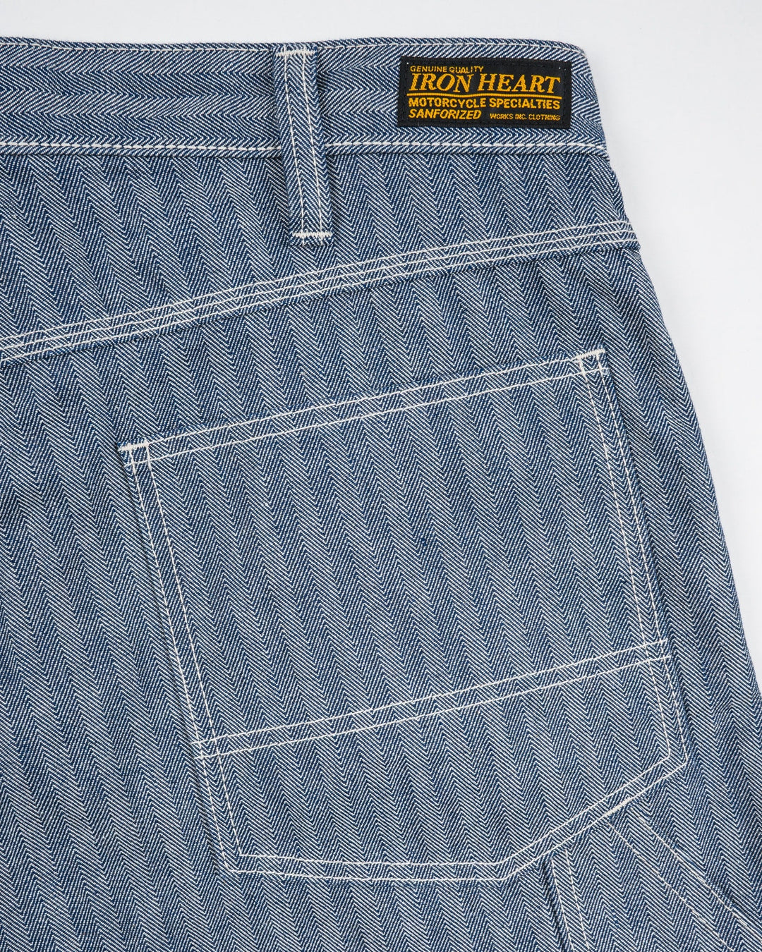 Iron Heart 10.5oz Herringbone Painter’s Pants - Indigo