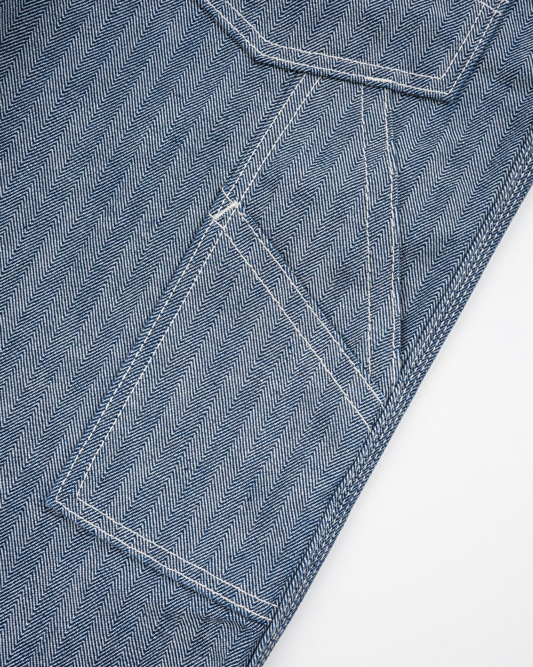 Iron Heart 10.5oz Herringbone Painter’s Pants - Indigo