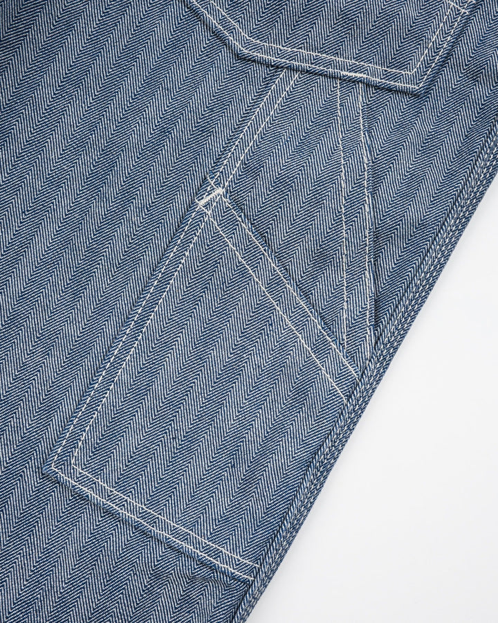 Iron Heart 10.5oz Herringbone Painter’s Pants - Indigo
