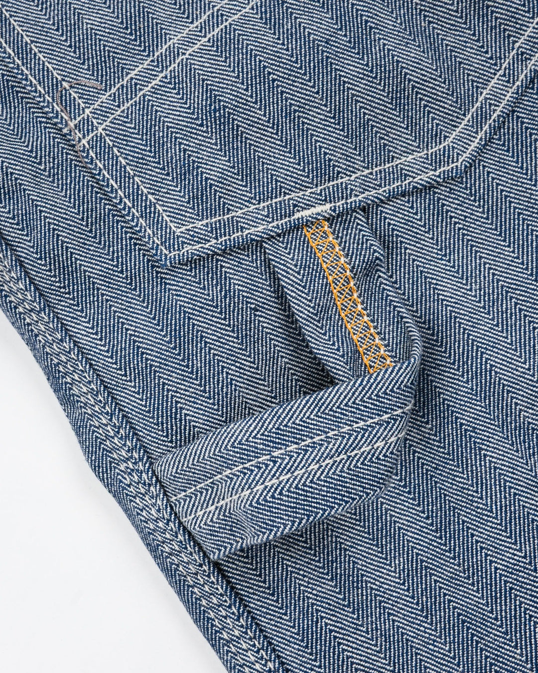 Iron Heart 10.5oz Herringbone Painter’s Pants - Indigo