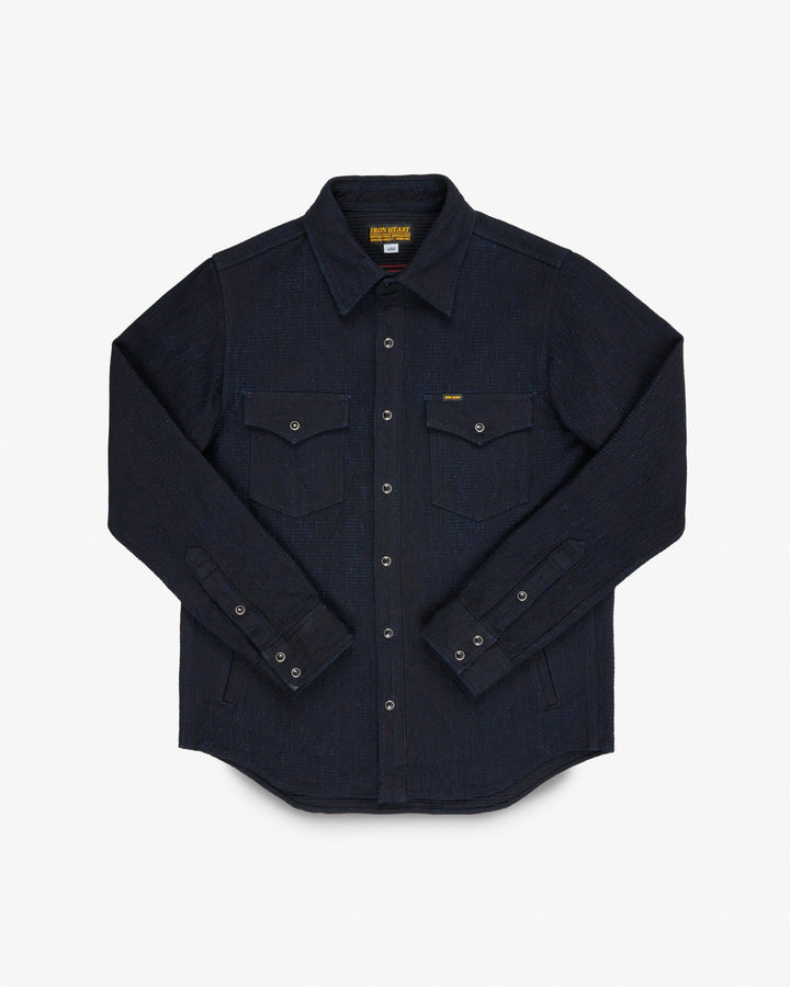 Iron Heart - 13.5oz Dobby Cloth CPO Shirt - Indigo