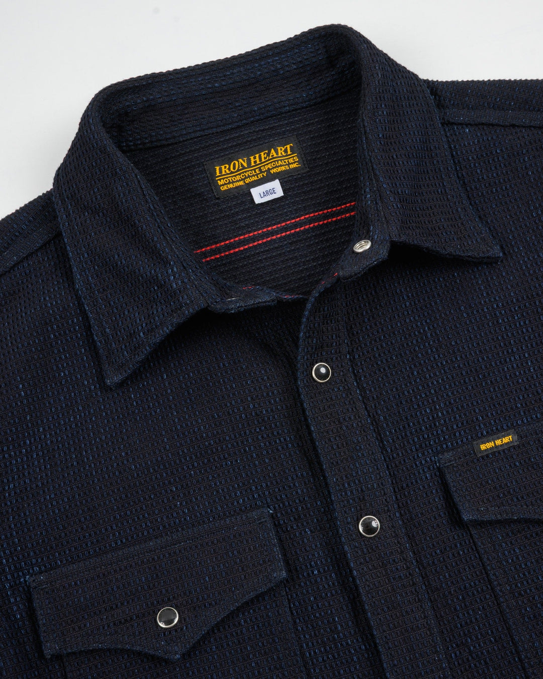 Iron Heart - 13.5oz Dobby Cloth CPO Shirt - Indigo