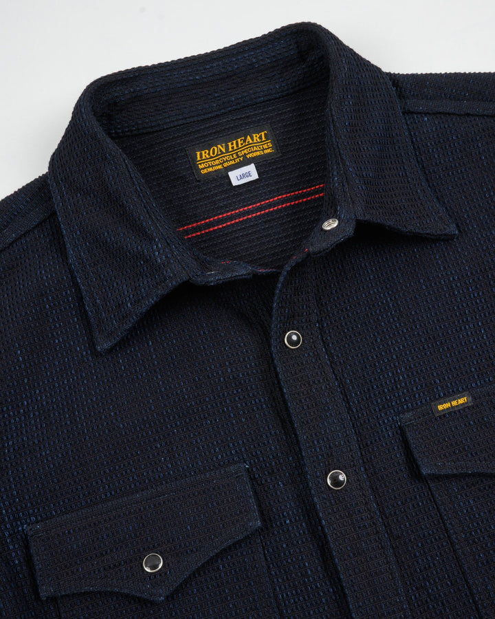 Iron Heart - 13.5oz Dobby Cloth CPO Shirt - Indigo