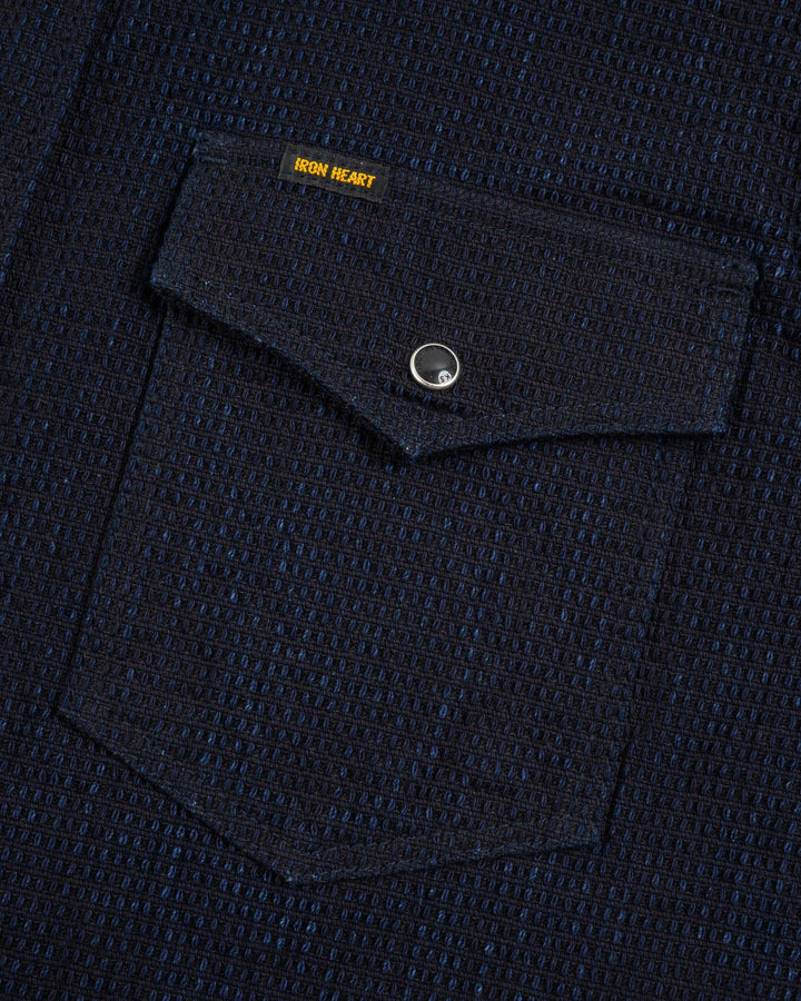 Iron Heart - 13.5oz Dobby Cloth CPO Shirt - Indigo