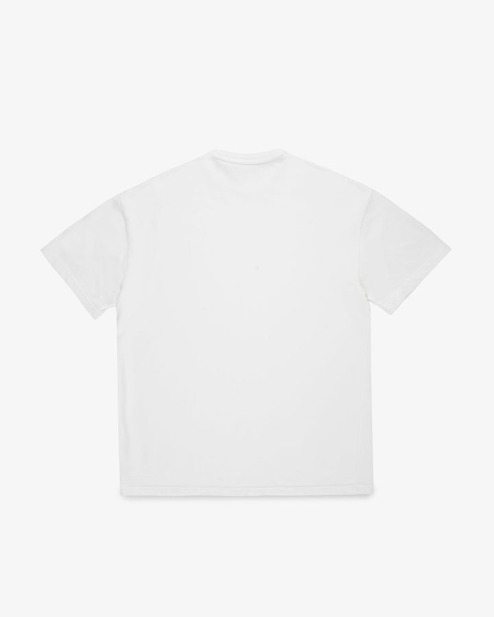 Iron Heart UTILITEES 10oz Heavyweight Crew Neck T-Shirt - White
