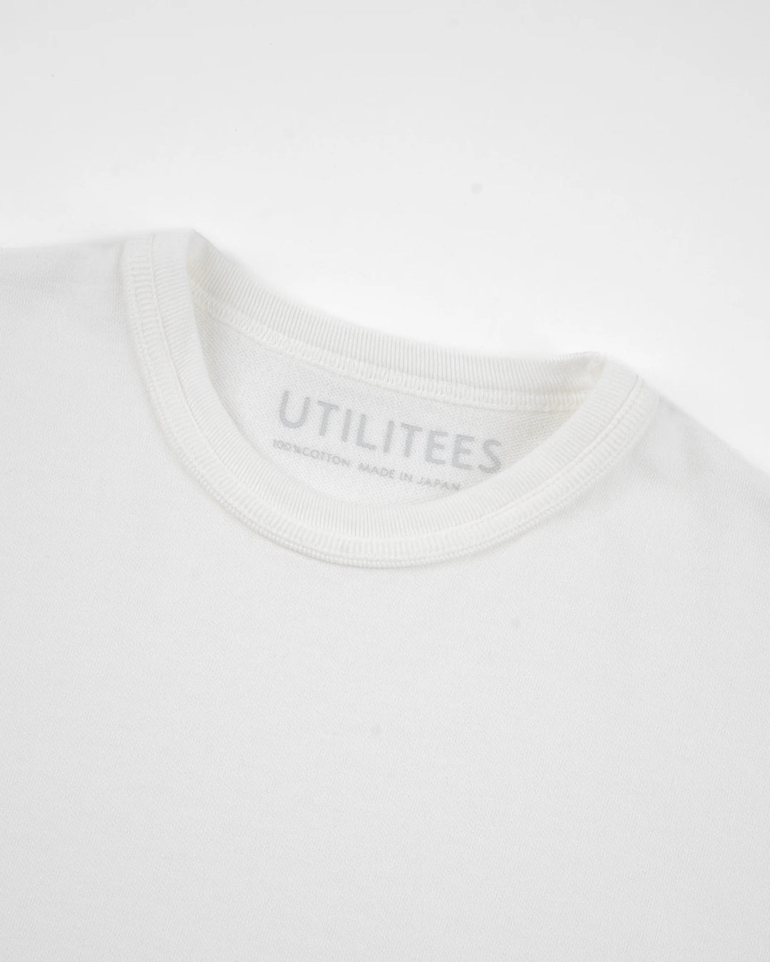 Iron Heart UTILITEES 10oz Heavyweight Crew Neck T-Shirt - White