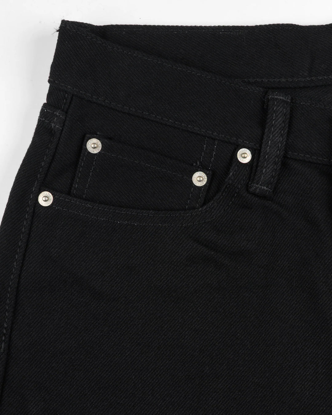 Iron Heart 888S-SBG 21oz Selvedge Denim - Superblack (Fades To Grey)