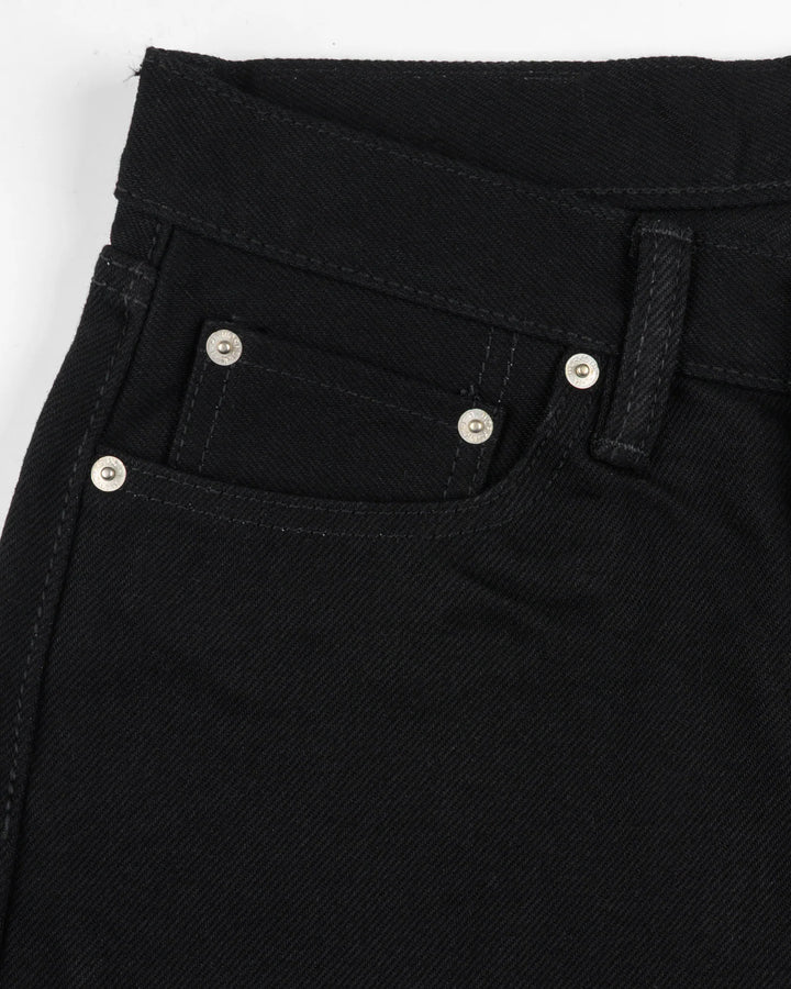 Iron Heart 888S-SBG 21oz Selvedge Denim - Superblack (Fades To Grey)