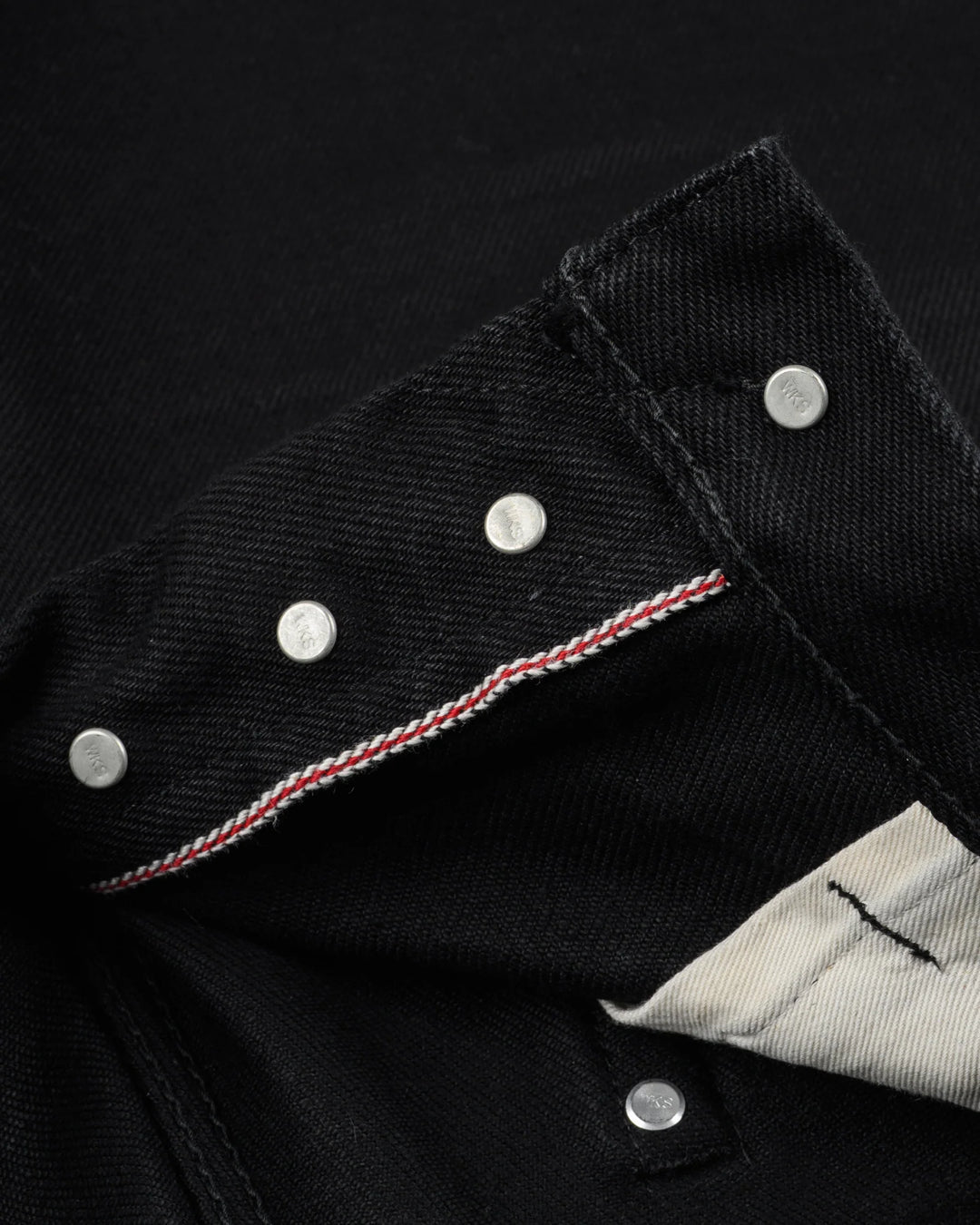 Iron Heart 888S-SBG 21oz Selvedge Denim - Superblack (Fades To Grey)