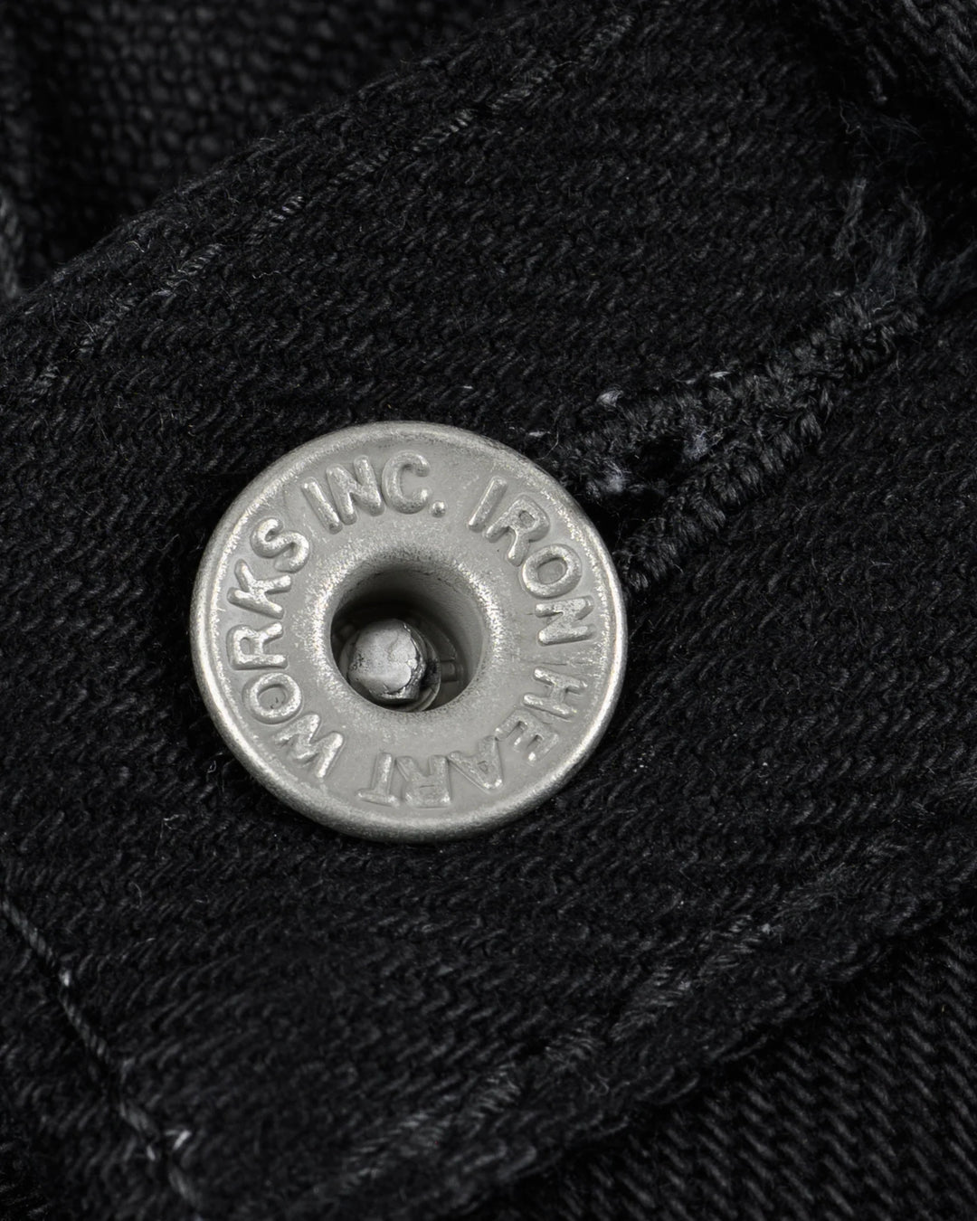 Iron Heart 888S-SBG 21oz Selvedge Denim - Superblack (Fades To Grey)