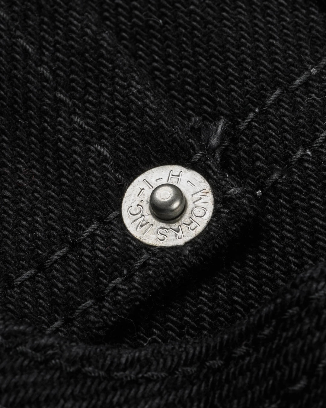 Iron Heart 888S-SBG 21oz Selvedge Denim - Superblack (Fades To Grey)