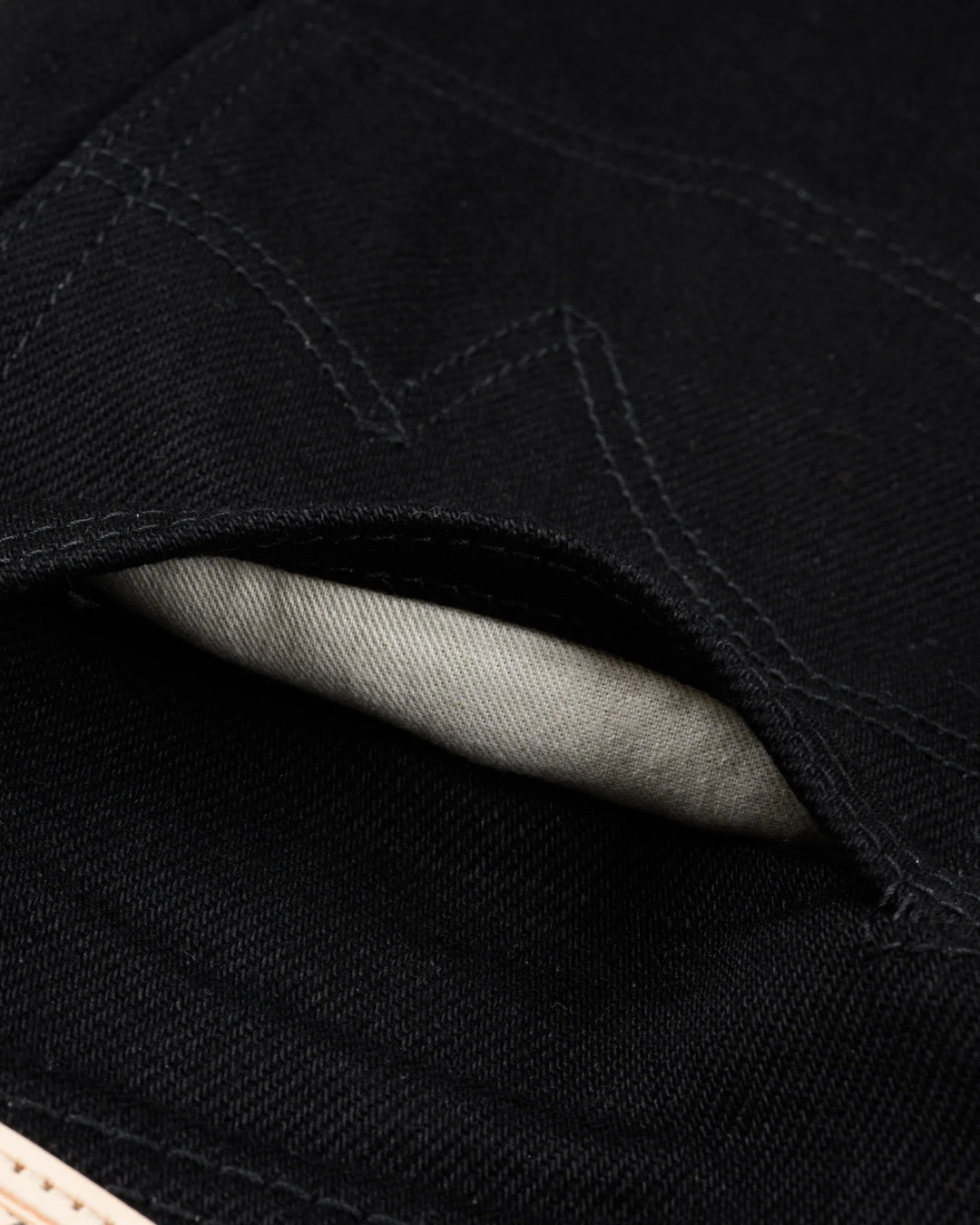 Iron Heart 888S-SBG 21oz Selvedge Denim - Superblack (Fades To Grey)