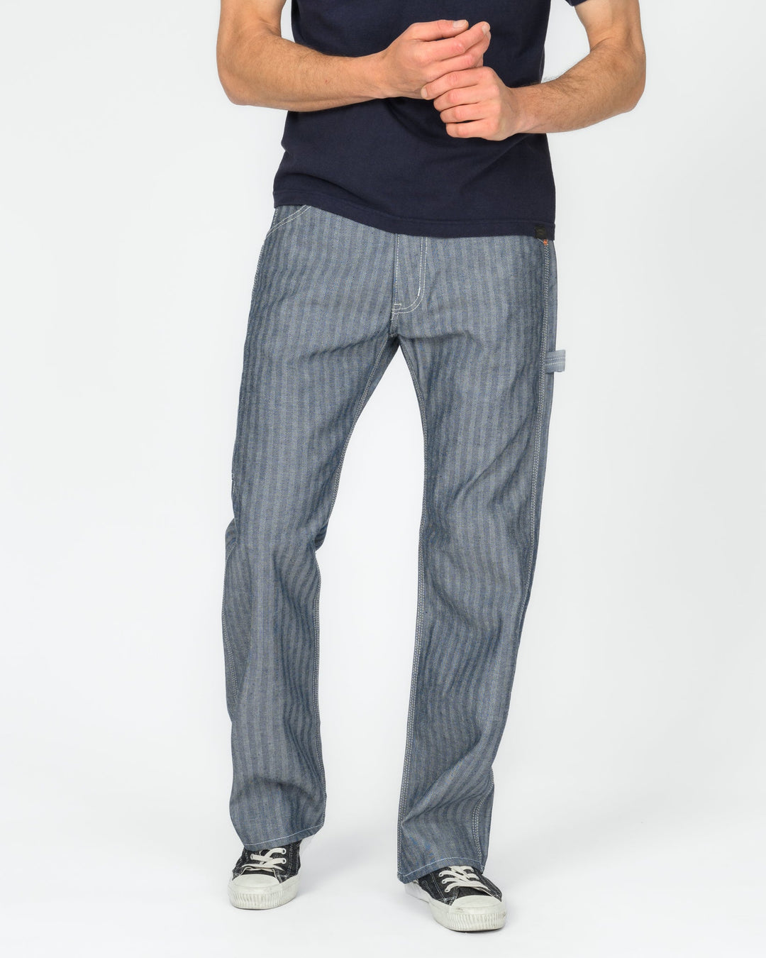 Iron Heart 10.5oz Herringbone Painter’s Pants - Indigo