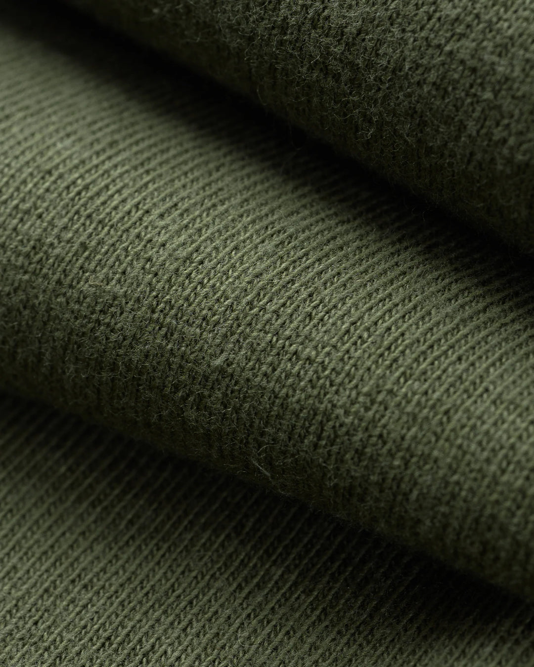 Iron Heart 6.5oz Loopwheel Crew Neck T-Shirt - Olive