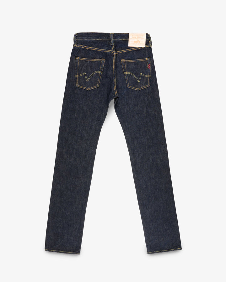 Iron Heart 666S 21oz Selvedge Denim Slim Straight Cut Jeans - Indigo