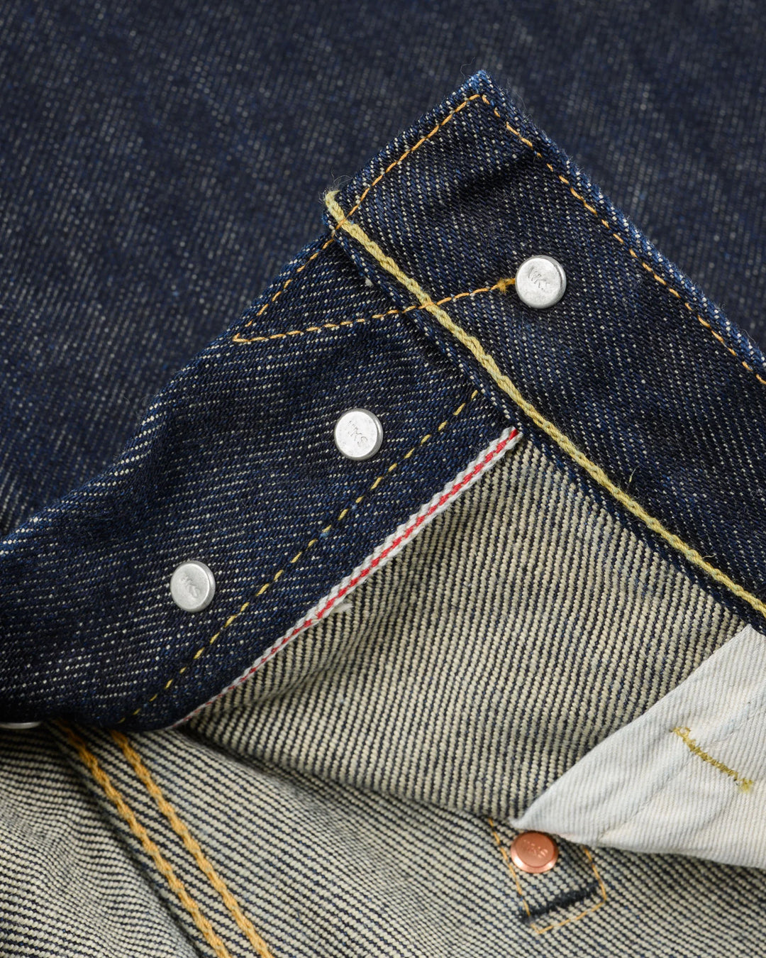 Iron Heart 666S 21oz Selvedge Denim Slim Straight Cut Jeans - Indigo
