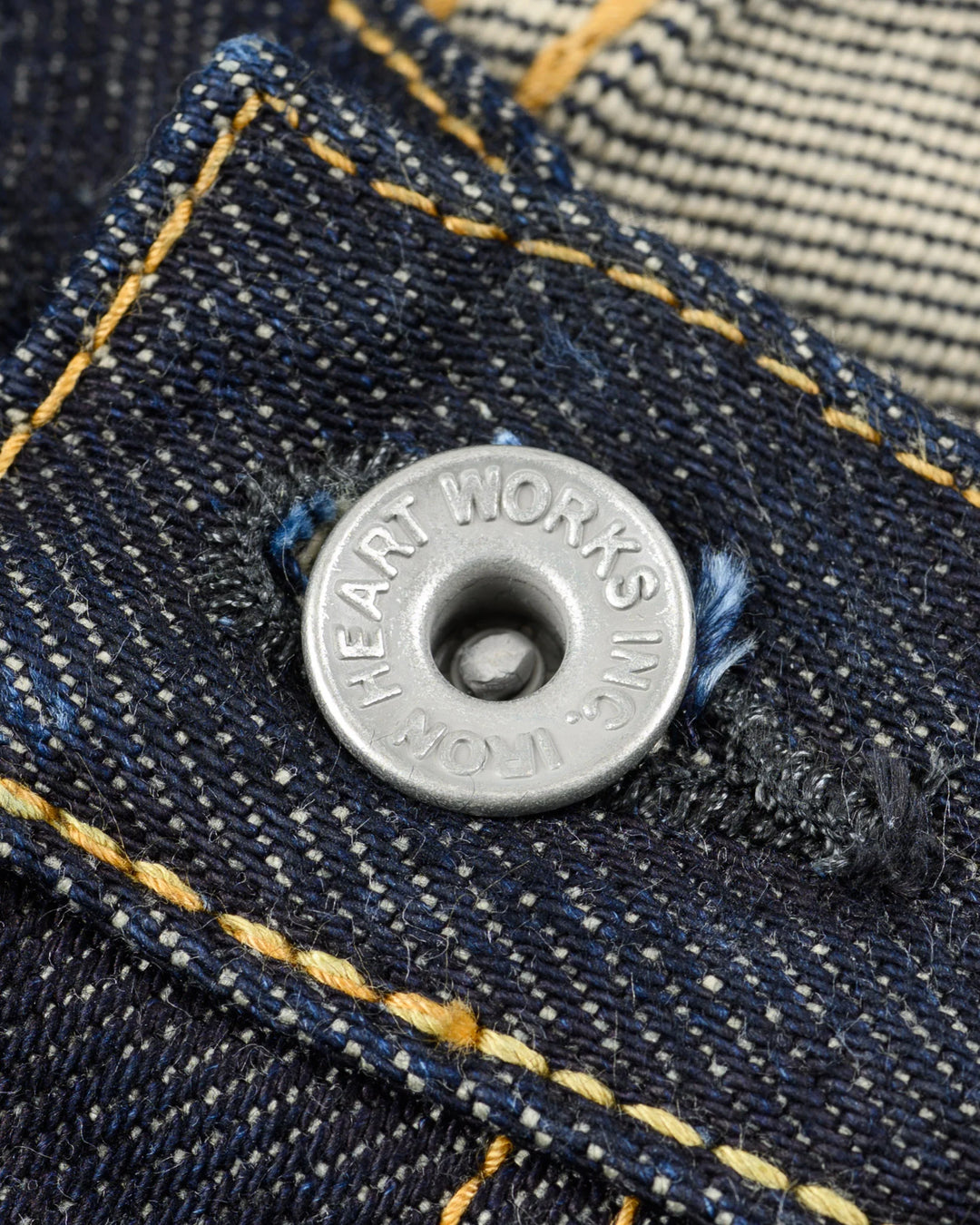 Iron Heart 666S 21oz Selvedge Denim Slim Straight Cut Jeans - Indigo