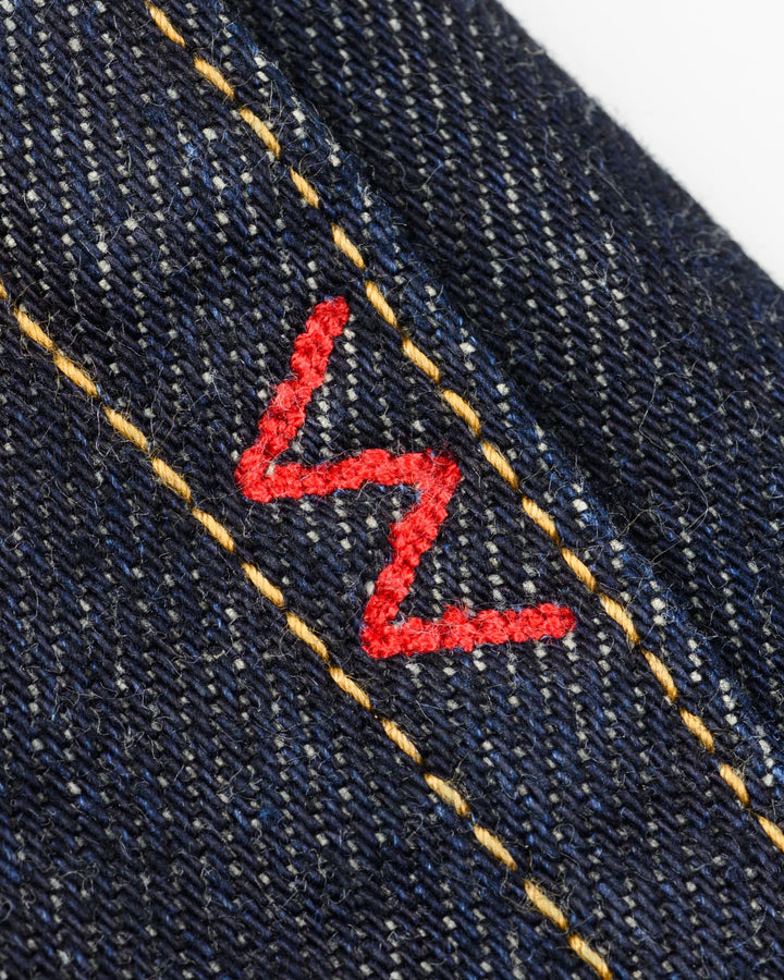 Iron Heart 666S 21oz Selvedge Denim Slim Straight Cut Jeans - Indigo