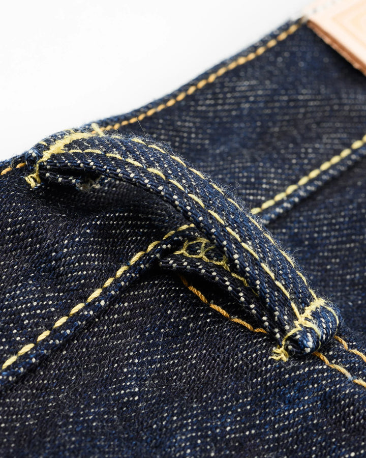 Iron Heart 666S 21oz Selvedge Denim Slim Straight Cut Jeans - Indigo