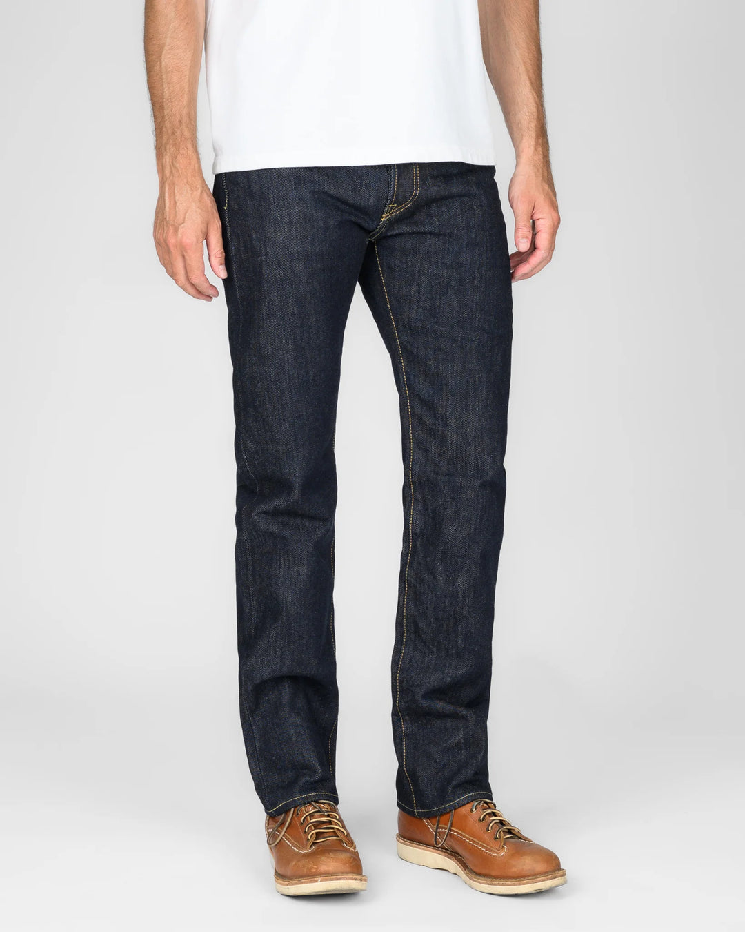 Iron Heart 666S 21oz Selvedge Denim Slim Straight Cut Jeans - Indigo
