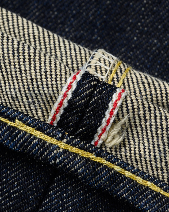 Iron Heart 777S 21oz Selvedge Denim Slim Tapered Cut Jeans - Indigo