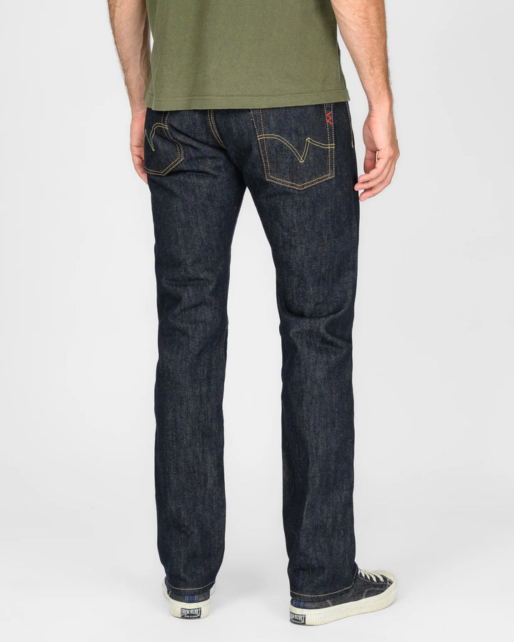 Iron Heart 777S 21oz Selvedge Denim Slim Tapered Cut Jeans - Indigo