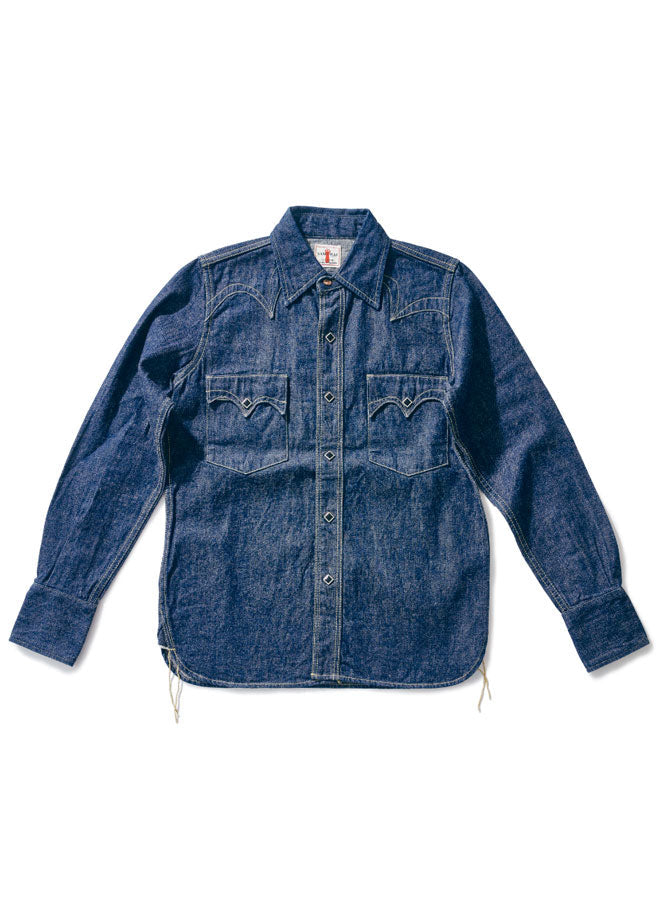 Samurai - SWD-L01 Denim Western Shirt 10oz