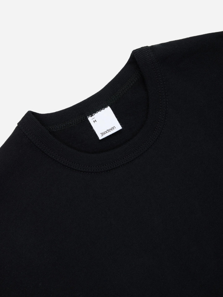 3sixteen Heavyweight Boxy T-shirt - Black