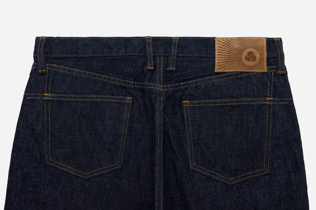 3sixteen RS-100xk Relaxed Straight - Rinsed Indigo Kibata