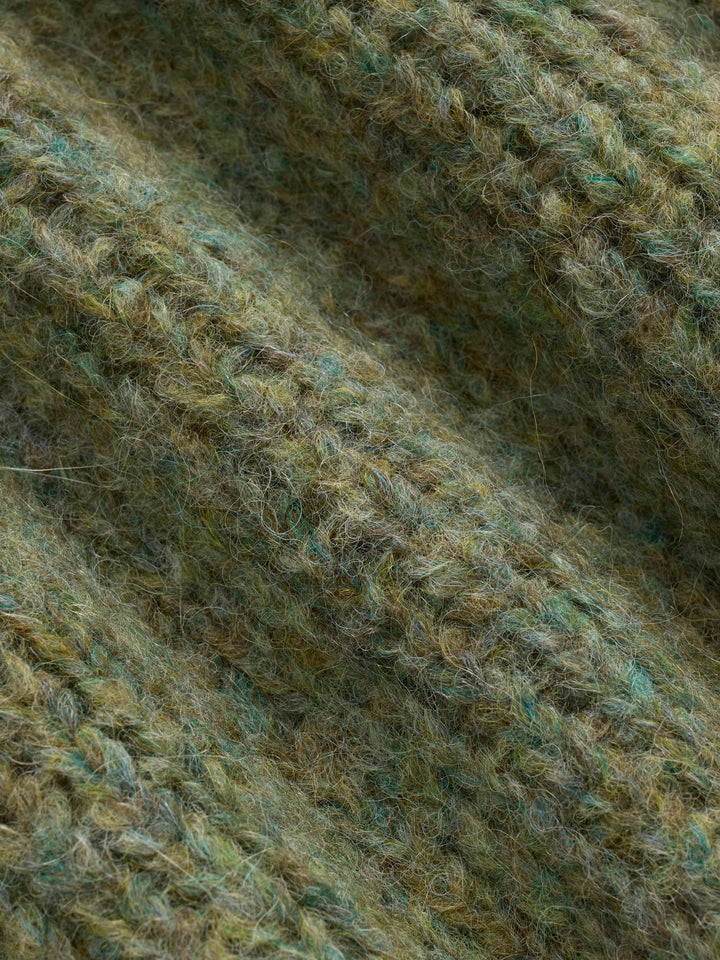 3sixteen Half Zip Knit - Marled Sage