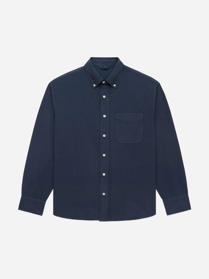 3sixteen Big Oxford - Garment Dyed Navy