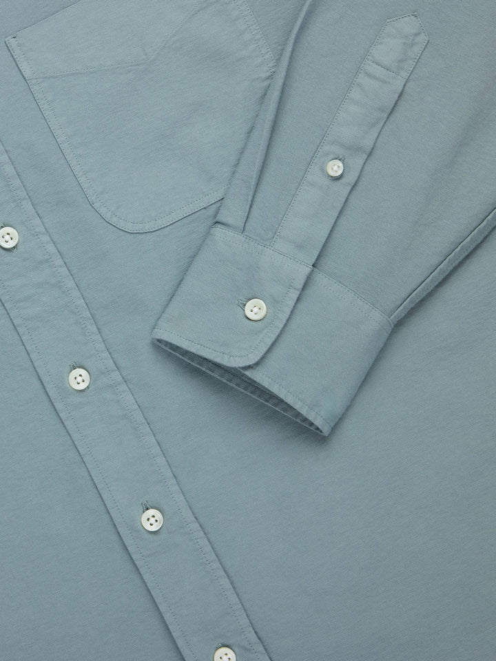 3sixteen Big Oxford - Garment Dyed Eucalyptus
