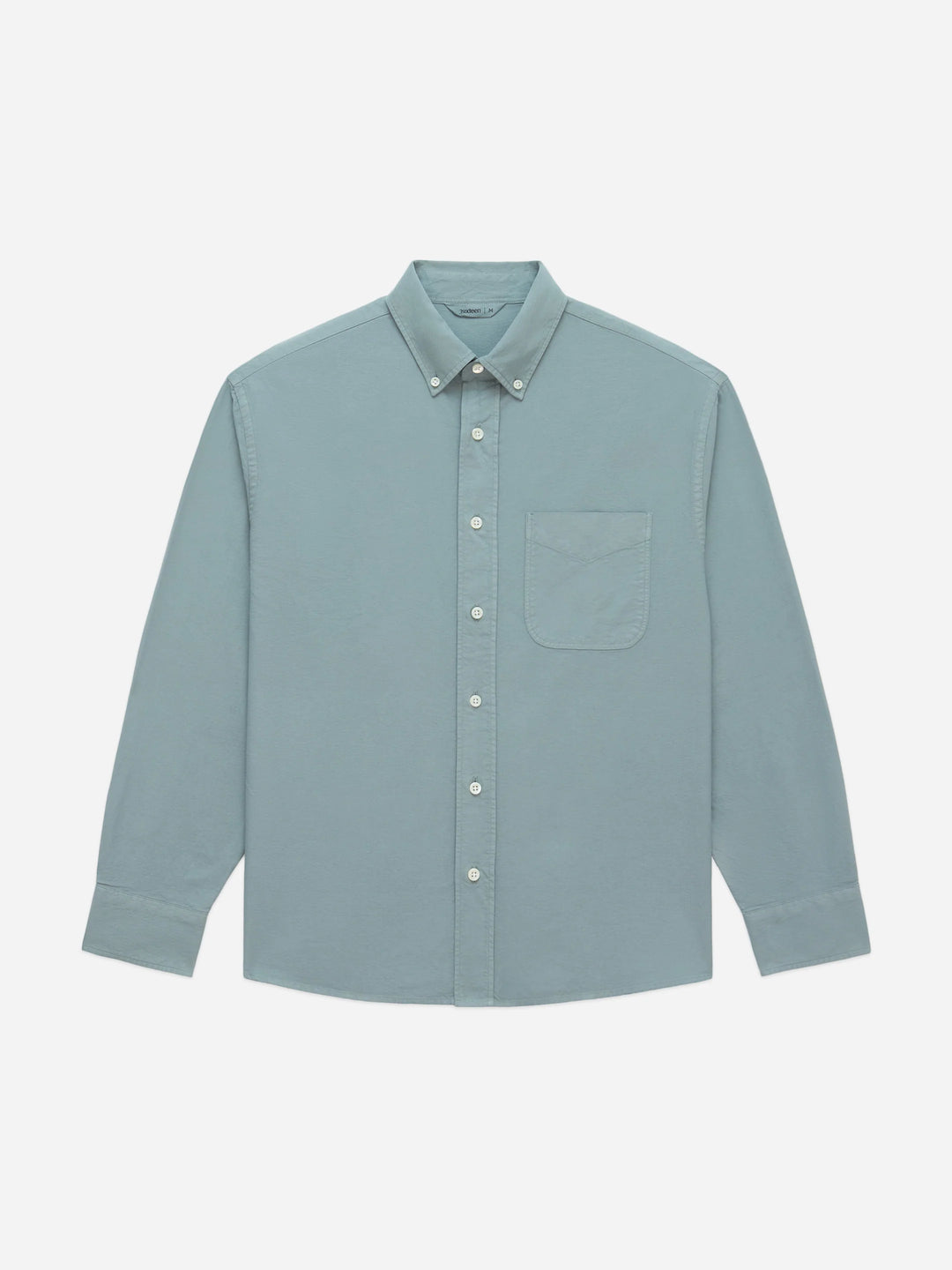 3sixteen Big Oxford - Garment Dyed Eucalyptus