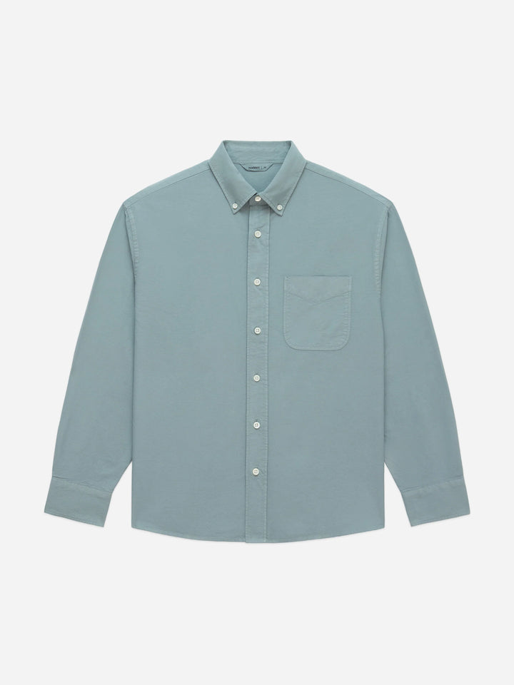 3sixteen Big Oxford - Garment Dyed Eucalyptus