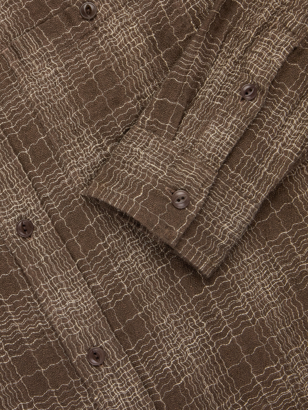 3sixteen Utility Shirt - Drab Wavy Check