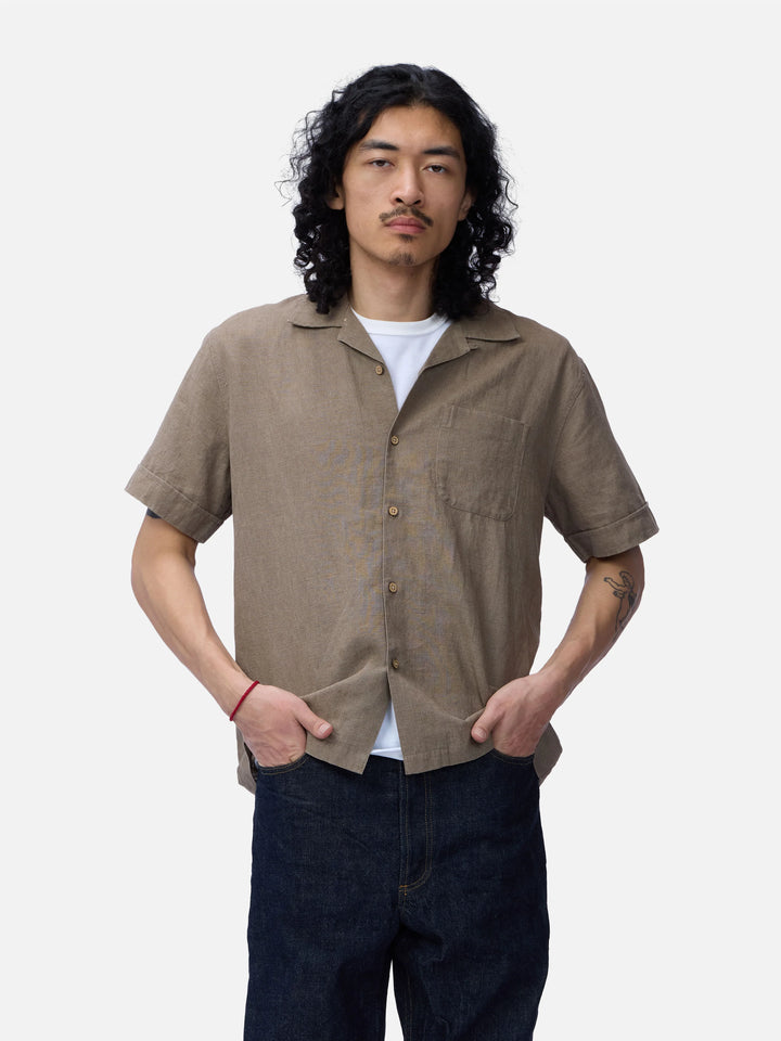 3sixteen Vacation Shirt - Almond Linen