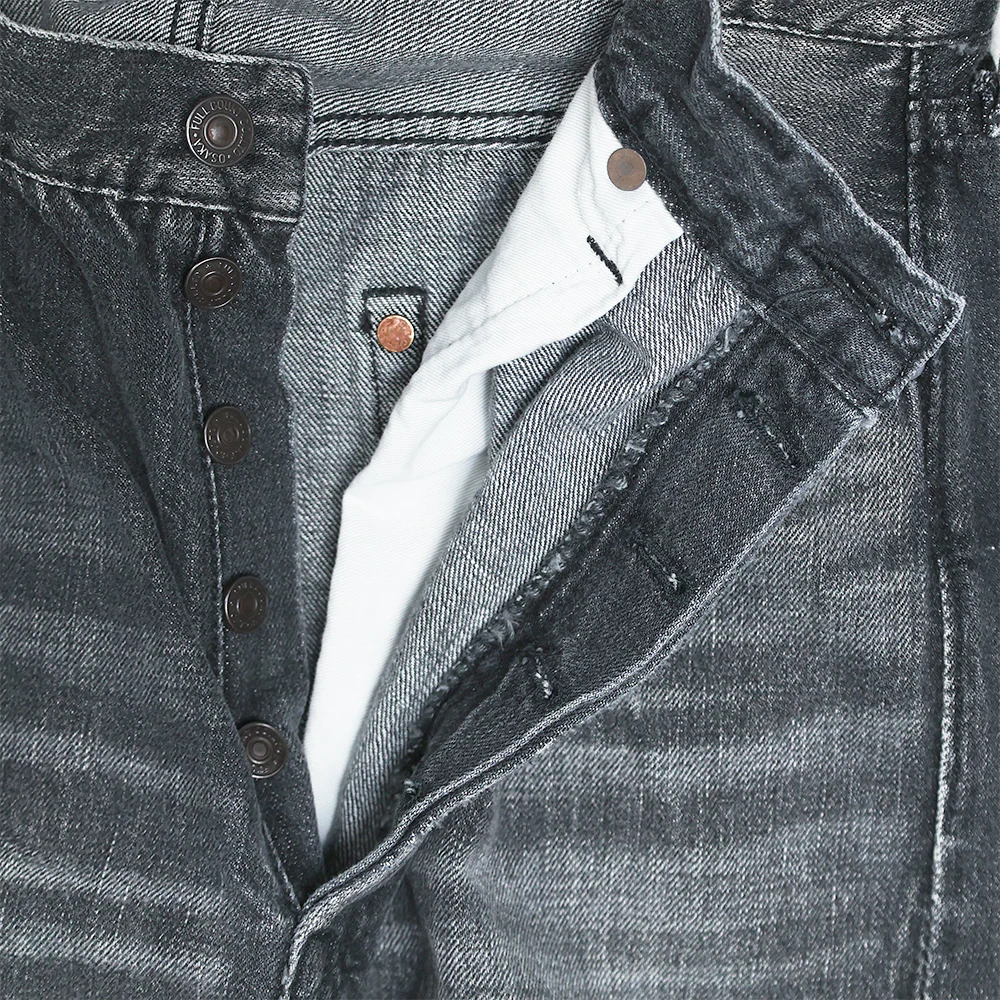 Full Count Clean Straight Denim (Super Smooth) - Black [1103BKSSHW]