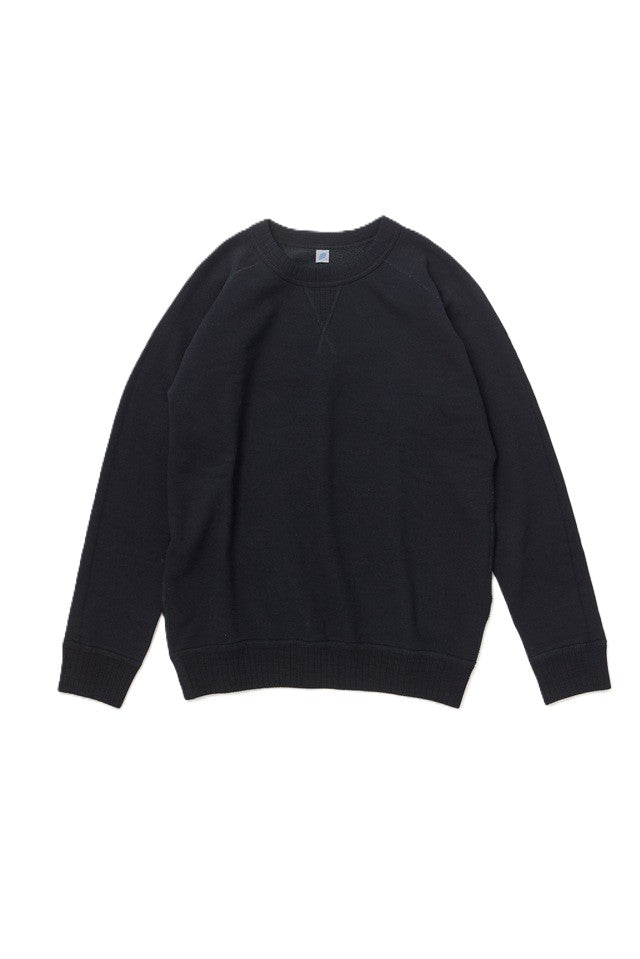 Pure Blue Japan Yarn Dyed Sweatshirt - Indigo + Black [5409-IDBK]