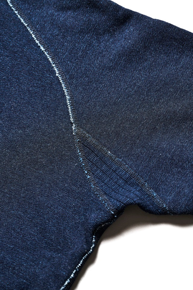 Pure Blue Japan Yarn Dyed Sweatshirt - Indigo [5409-ID]