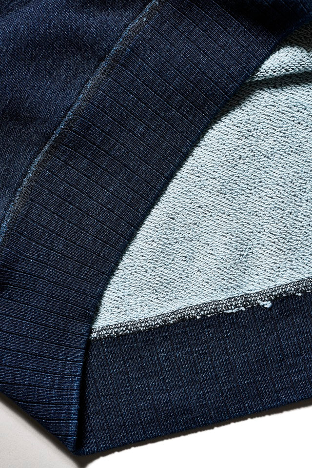 Pure Blue Japan Yarn Dyed Sweatshirt - Indigo [5409-ID]