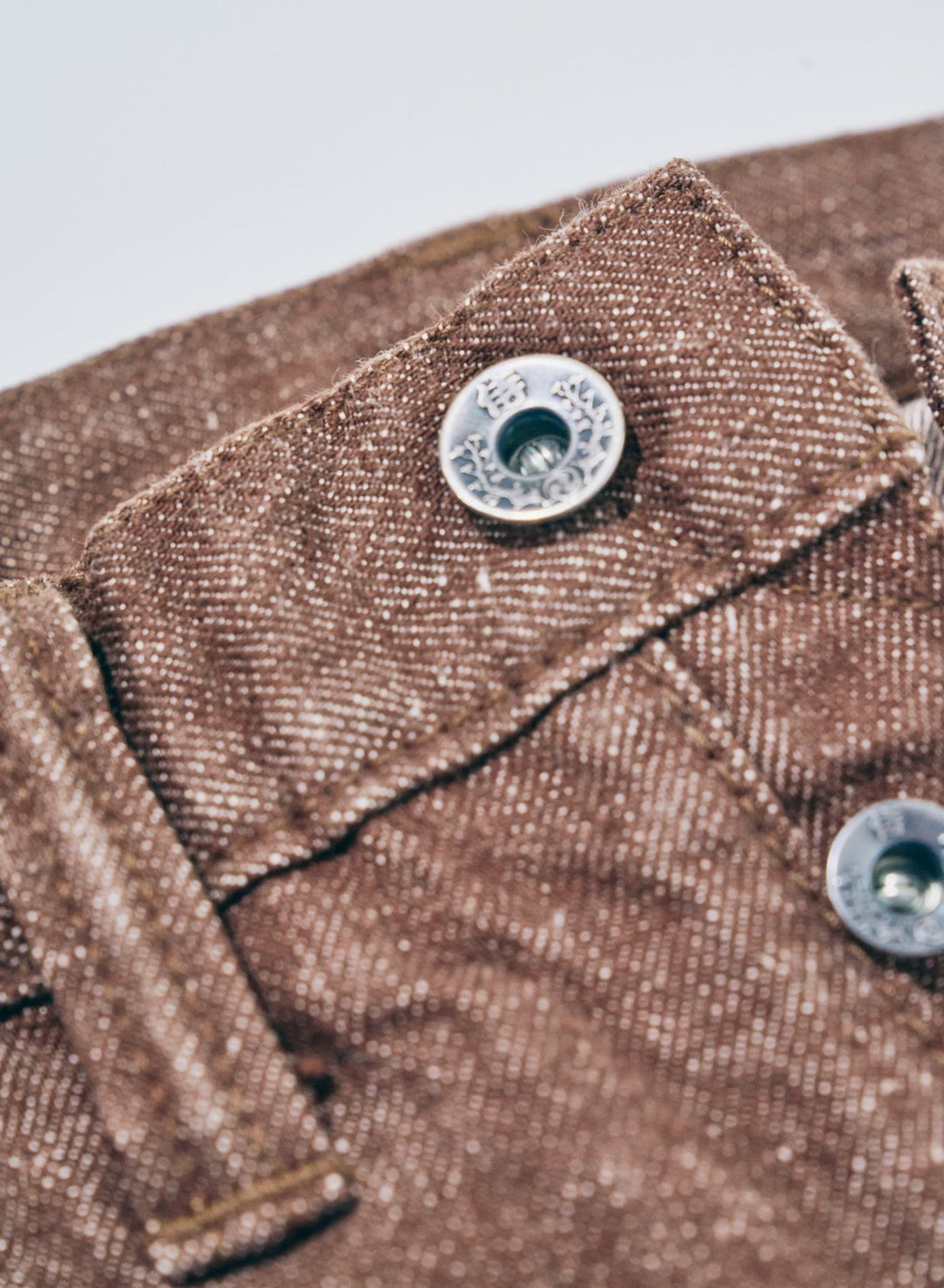 Samurai 15oz Kanoko Brown Denim [S0150BRX]